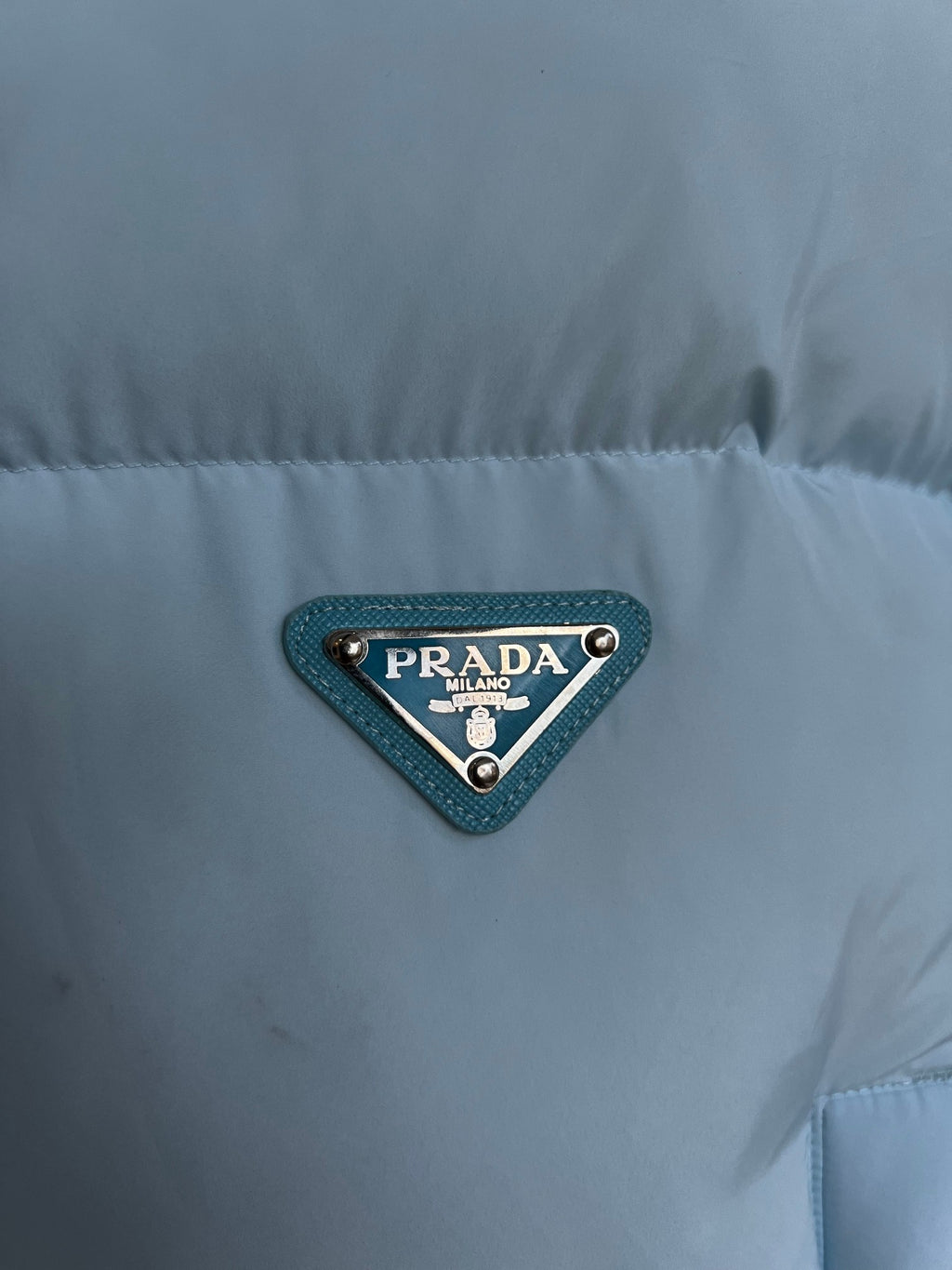 Prada Cropped Stand-Collar Puffer Jacket