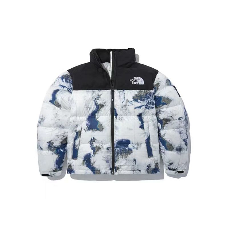 The North Face Earth-Print Puffer Jacket
