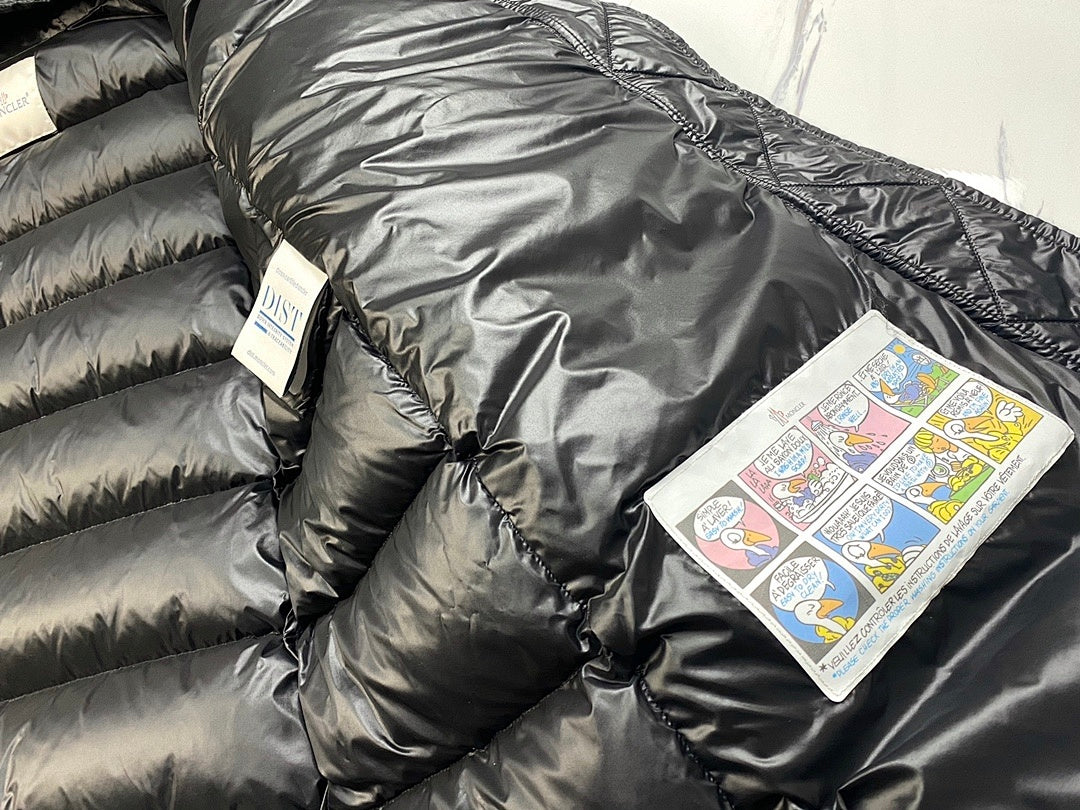 Moncler Long Hooded Down Puffer Coat