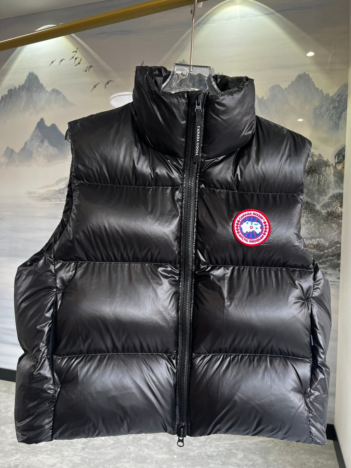 Canada Goose Cypress Black Disc Down Puffer Vest