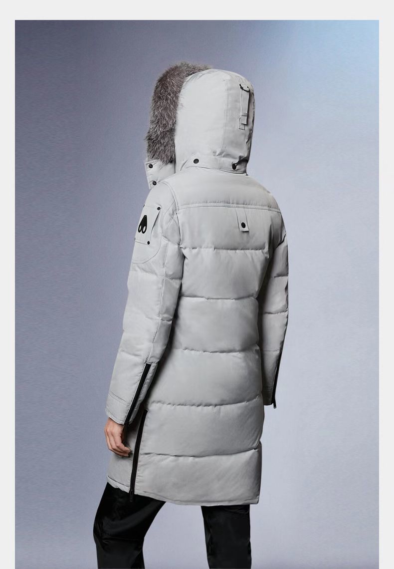 Moose Knuckles Women's Long Hooded Puffer Coat – Style 07