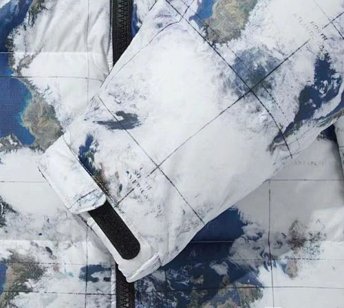 The North Face Earth-Print Puffer Jacket