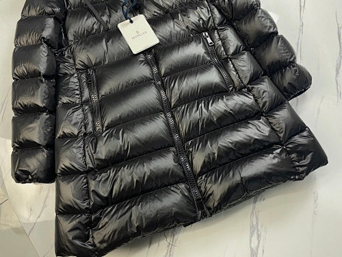 Moncler Long Hooded Down Puffer Coat