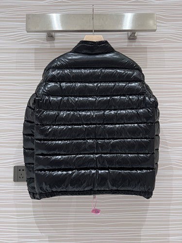 Moncler Acorus Lightweight Stand-Collar Down Jacket - Black