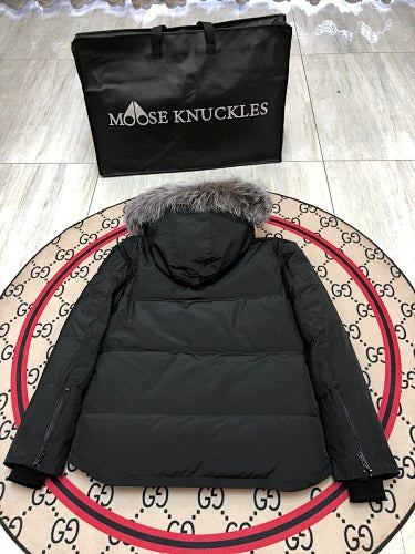 Moose Knuckles Men's Hooded Puffer Jacket – Style 07