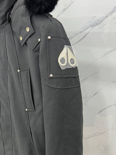 Moose Knuckles Men's Long Hooded Parka