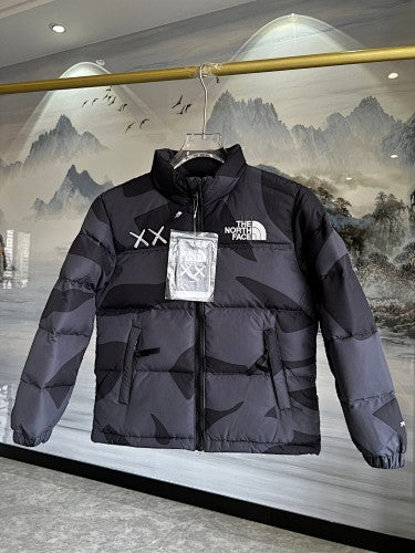 The North Face x KAWS Kids' Abstract-Print Down Puffer Jacket