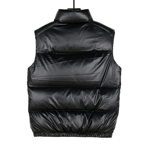 Prada Black Puffer Vest with Oversized Pockets