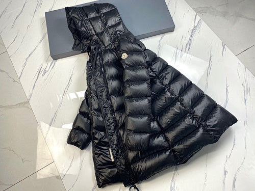 Moncler Long Hooded Down Puffer Coat