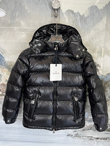 Moncler Kids' Hooded Down Puffer Jacket