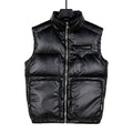 Prada Black Puffer Vest with Oversized Pockets