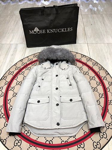 Moose Knuckles Women's Hooded Coat – Style 04