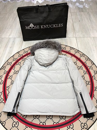 Moose Knuckles Men's Hooded Puffer Jacket – Style 07