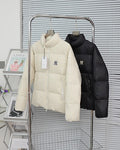 MLB NY Logo Puffer Jacket with Oversized Back Graphic