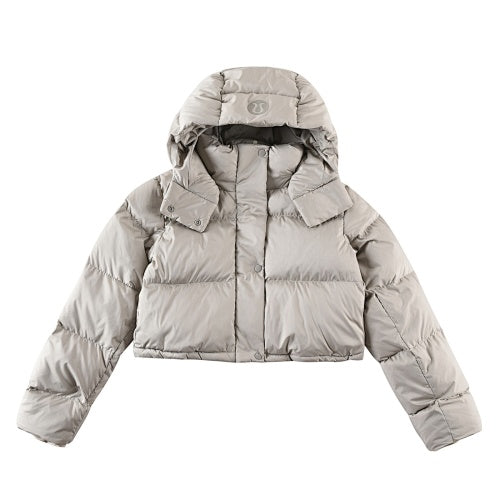 Lululemon Women's Wunder Puff Cropped Hooded Jacket