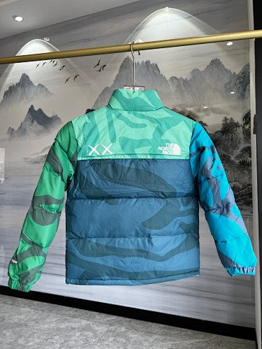 The North Face x KAWS Kids' Abstract-Print Down Puffer Jacket