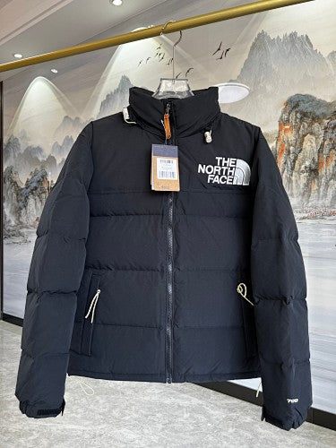 The North Face Color-Block Puffer Jacket with Bold Logo