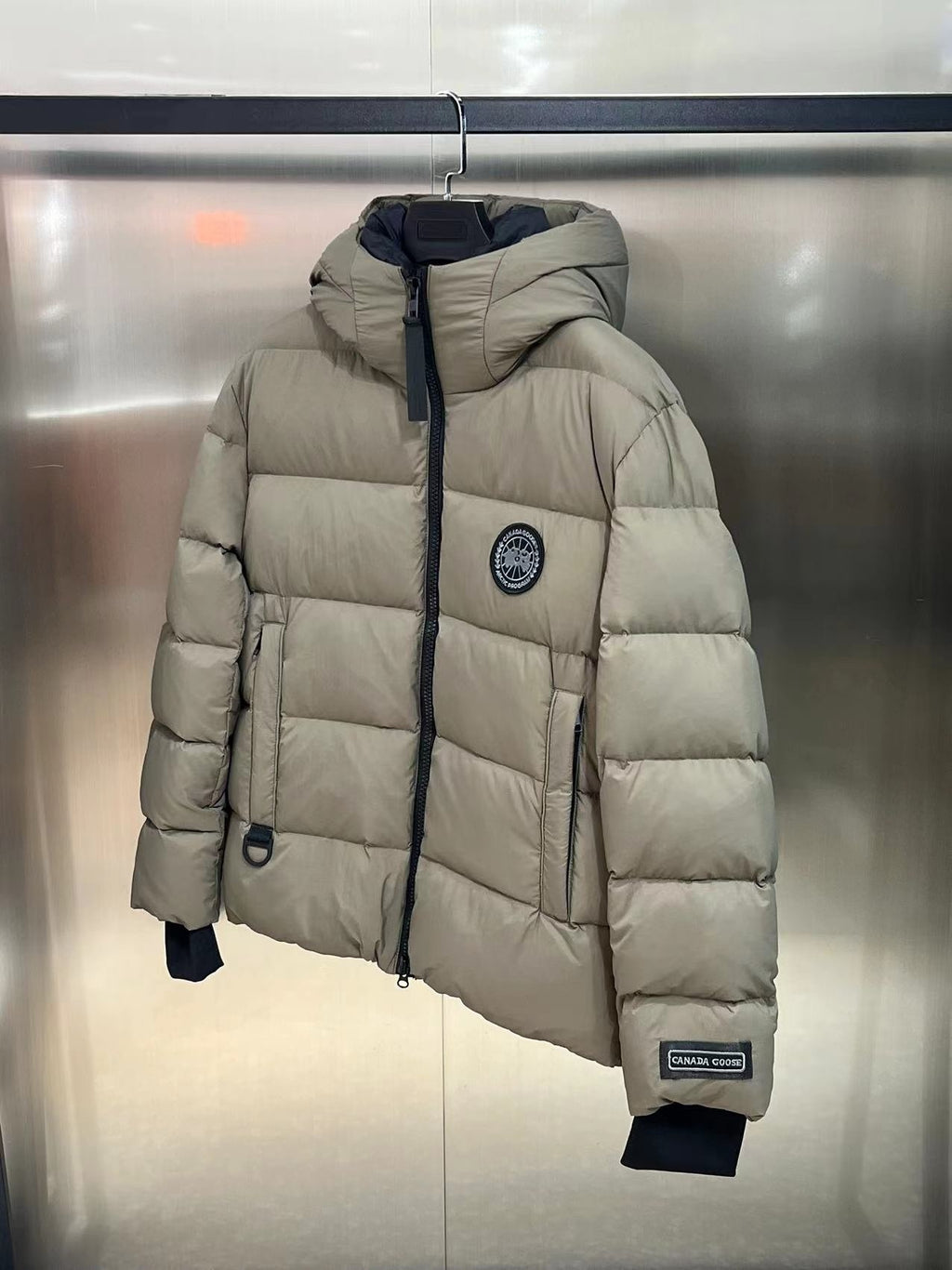 Canada Goose Black Label Hooded Puffer Jacket - Version 2