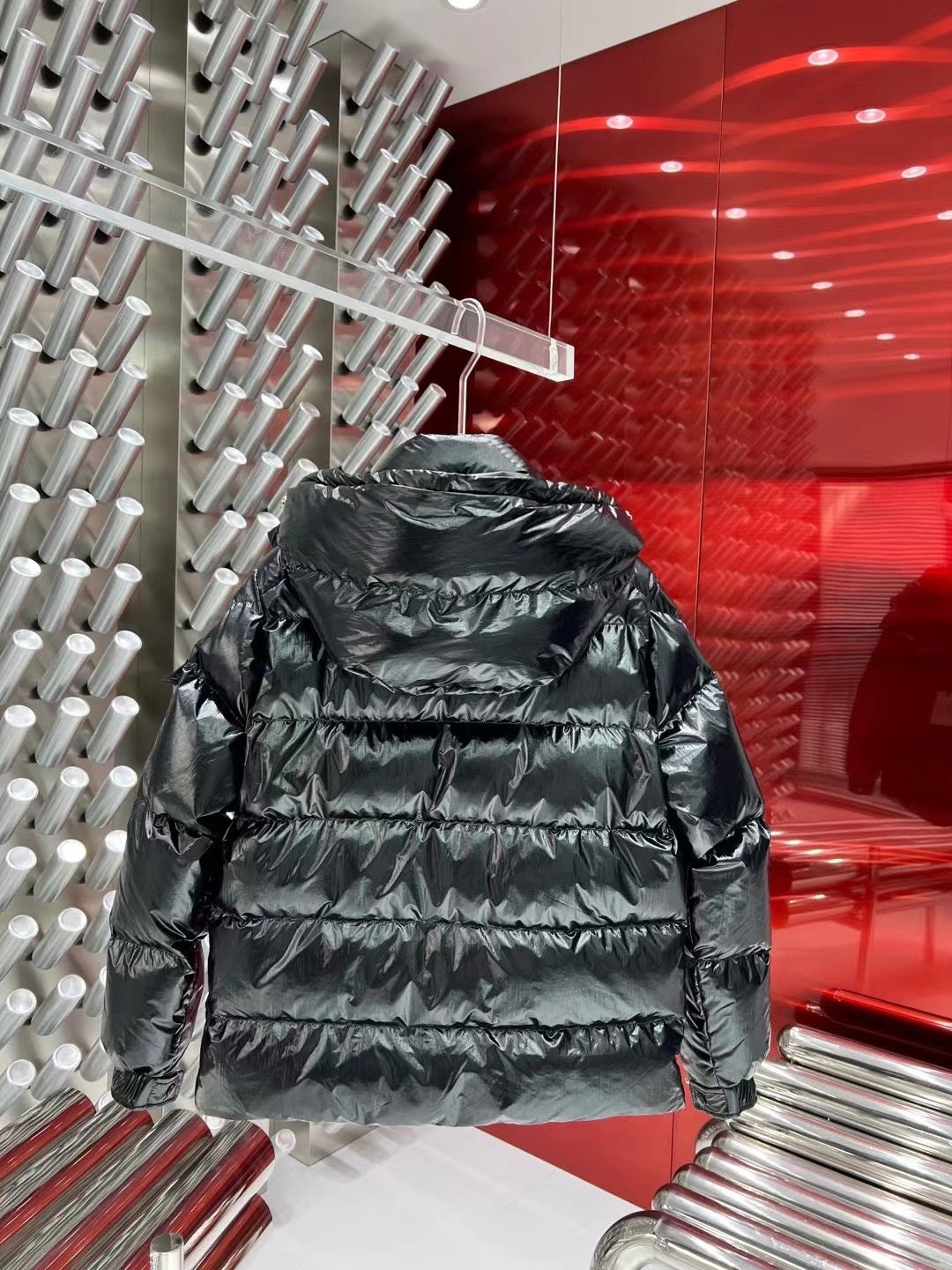 Moncler 70th Anniversary Hooded Quilted Puffer Jacket