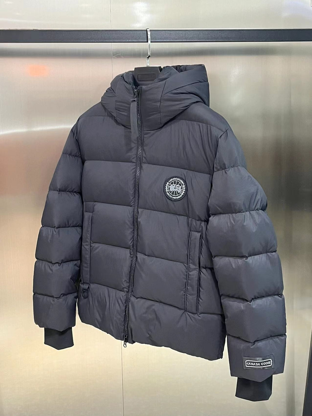 Canada Goose Black Label Hooded Puffer Jacket - Version 2