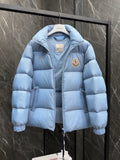 Moncler Large-Logo Stand-Collar Puffer Jacket