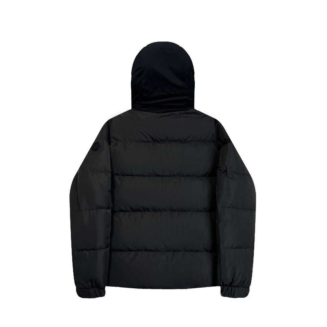 Black Warrior Hooded Puffer Jacket