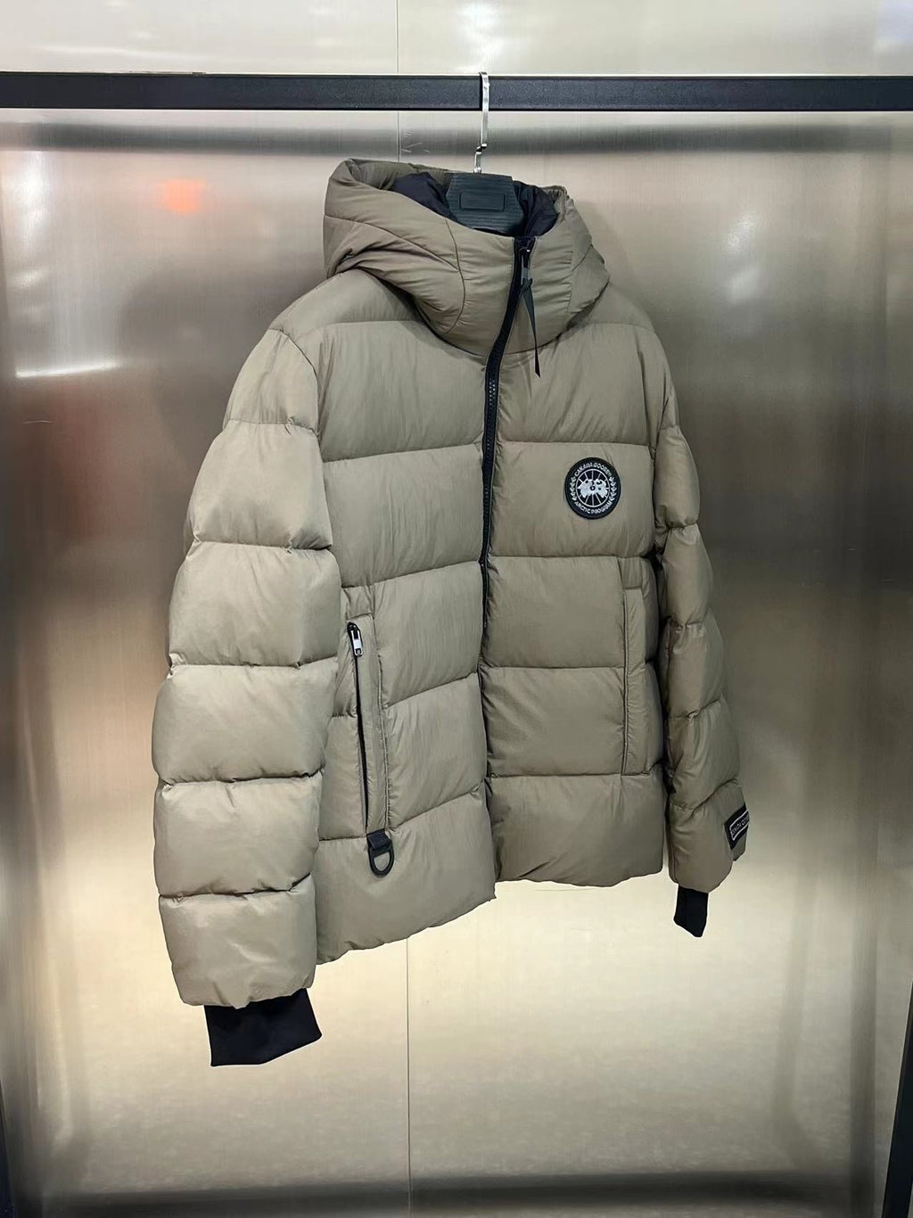 Canada Goose Black Label Hooded Puffer Jacket - Version 2