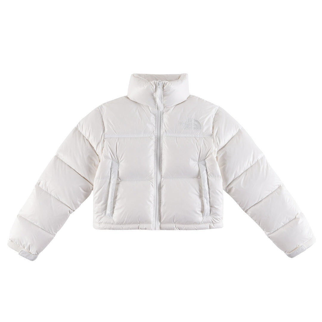 The North Face Glossy Cropped Puffer Jacket - Style 84