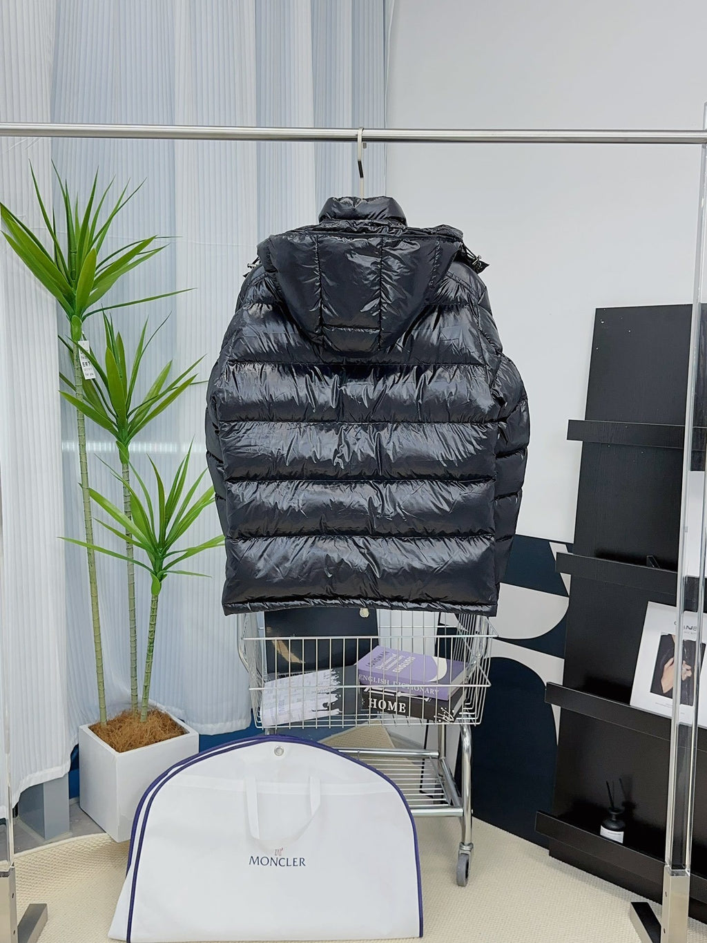 Moncler Maya Hooded Quilted Puffer Jacket