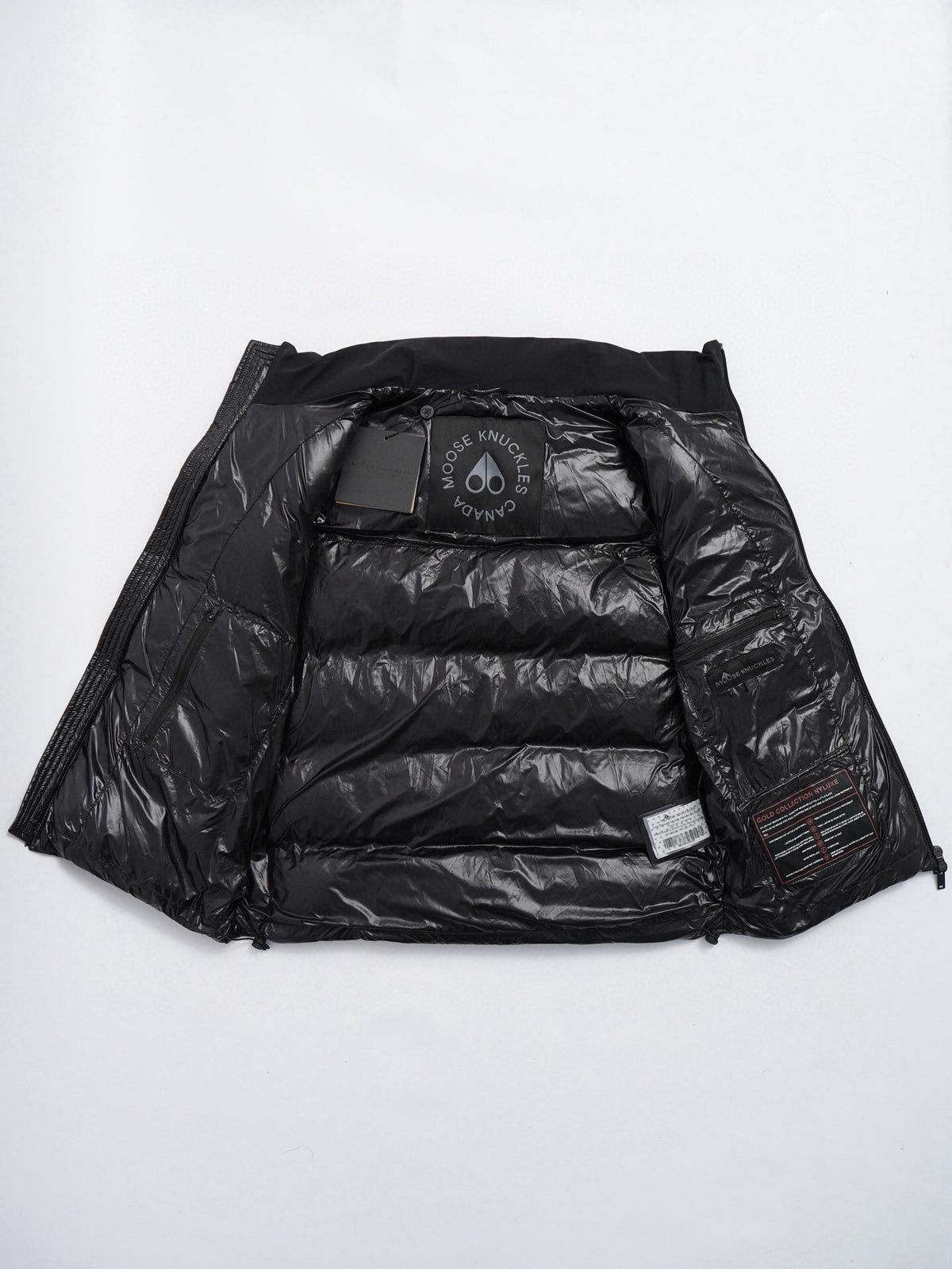 Moose Knuckles Unisex Stand-Collar Down Puffer Vest