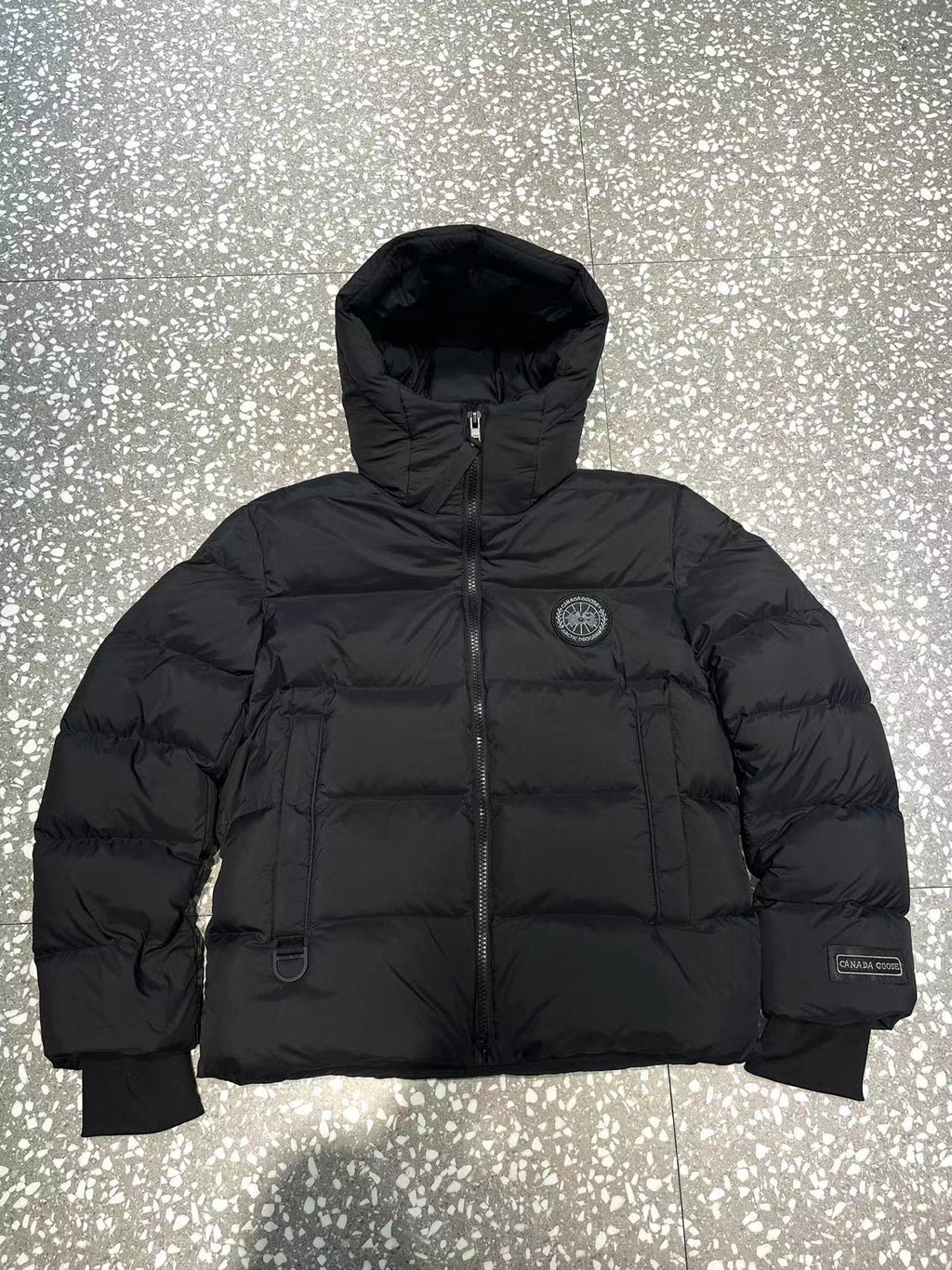 Canada Goose Black Label Hooded Puffer Jacket - Version 2