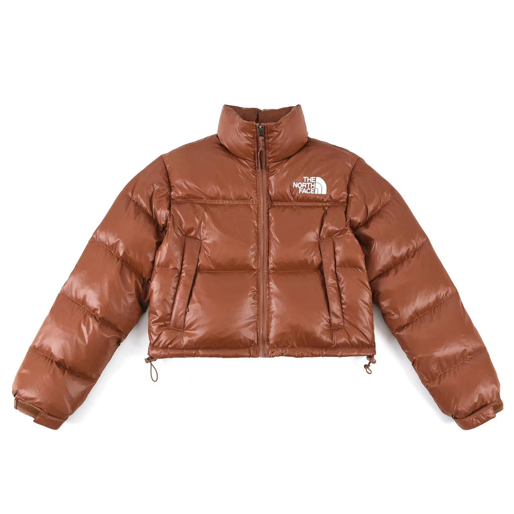The North Face Glossy Cropped Puffer Jacket - Style 84