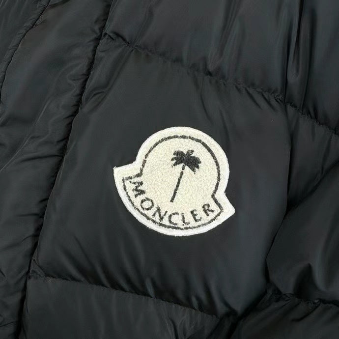 Moncler x Palm Angels Stand-Collar Puffer Jacket