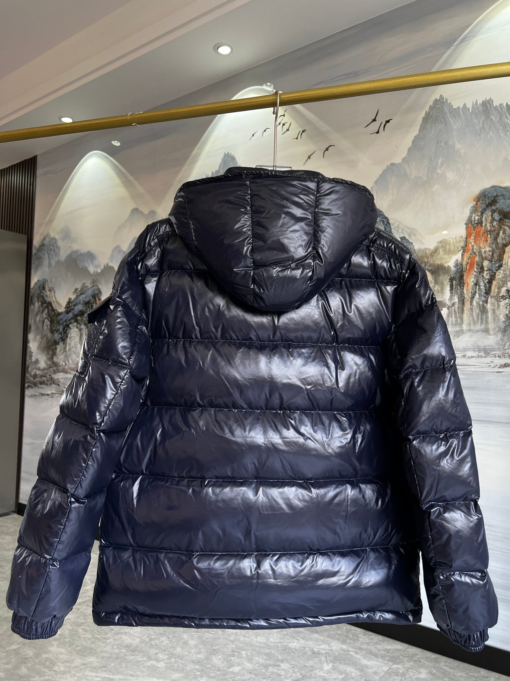 Moncler Maya Hooded Quilted Puffer Jacket