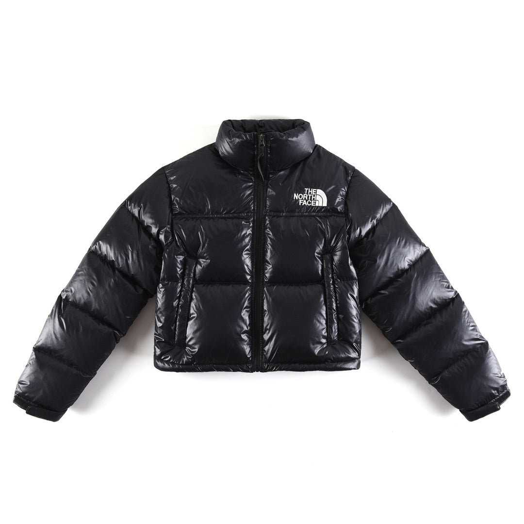 The North Face Glossy Cropped Puffer Jacket - Style 84