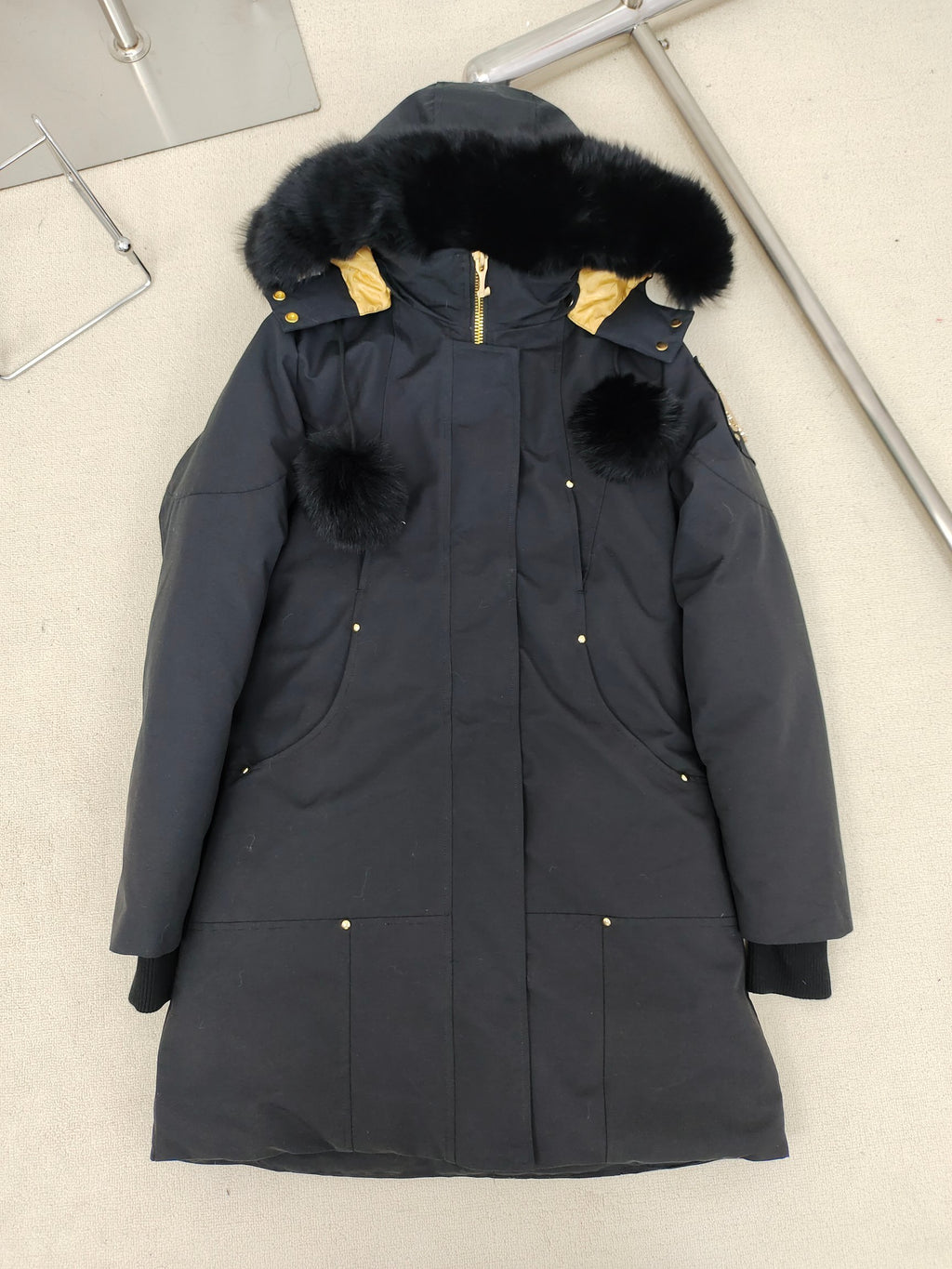 Moose Knuckles Women's Longline Hooded Parka - Style 01