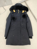Moose Knuckles Women's Longline Hooded Parka - Style 01