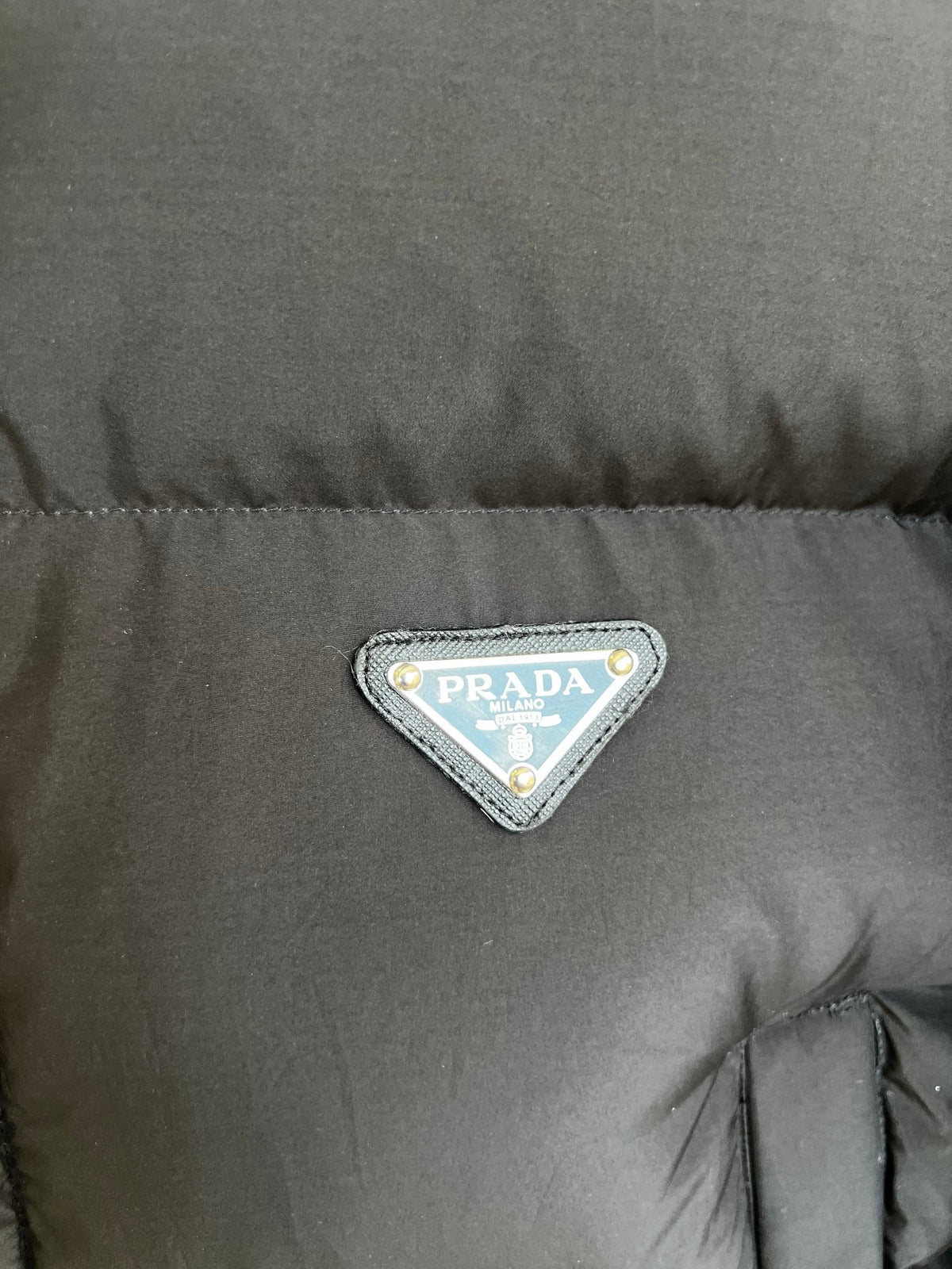 Prada Cropped Stand-Collar Puffer Jacket