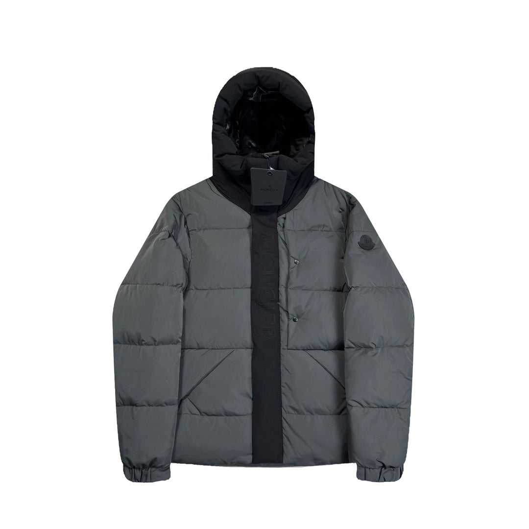 Black Warrior Hooded Puffer Jacket