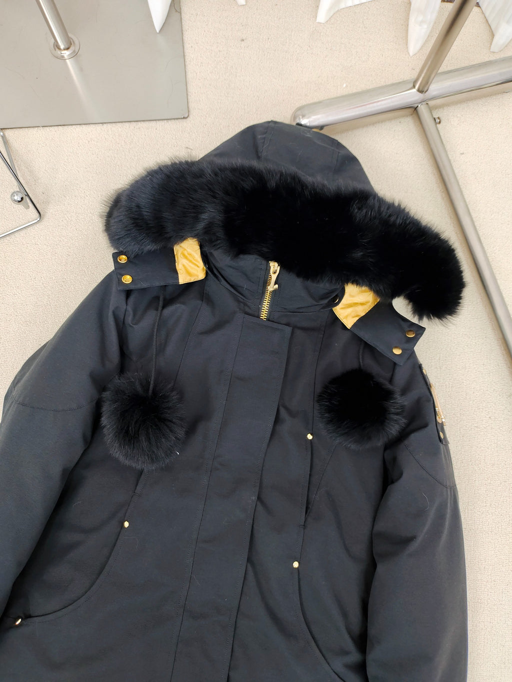 Moose Knuckles Women's Longline Hooded Parka - Style 01