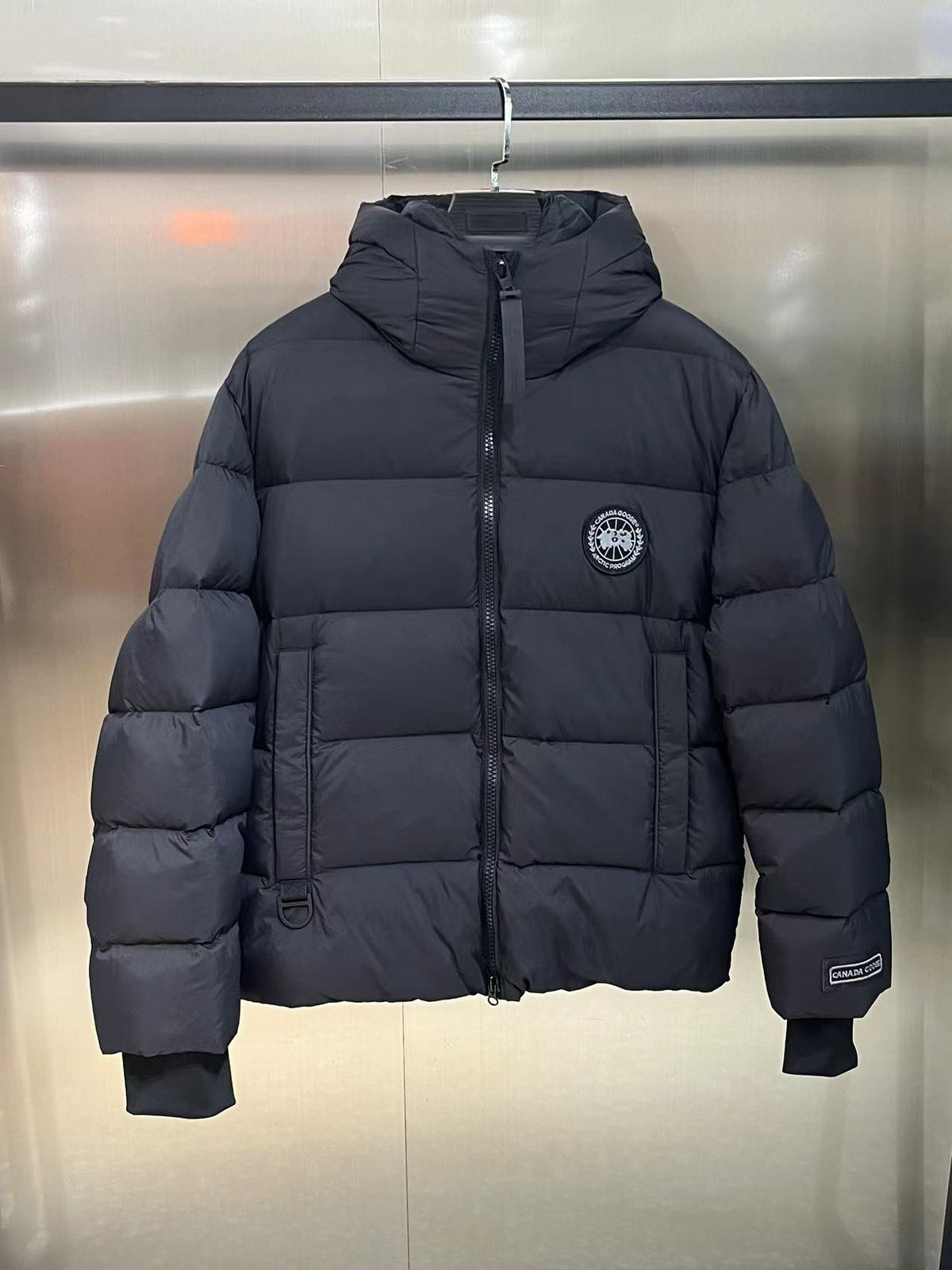 Canada Goose Black Label Hooded Puffer Jacket - Version 2