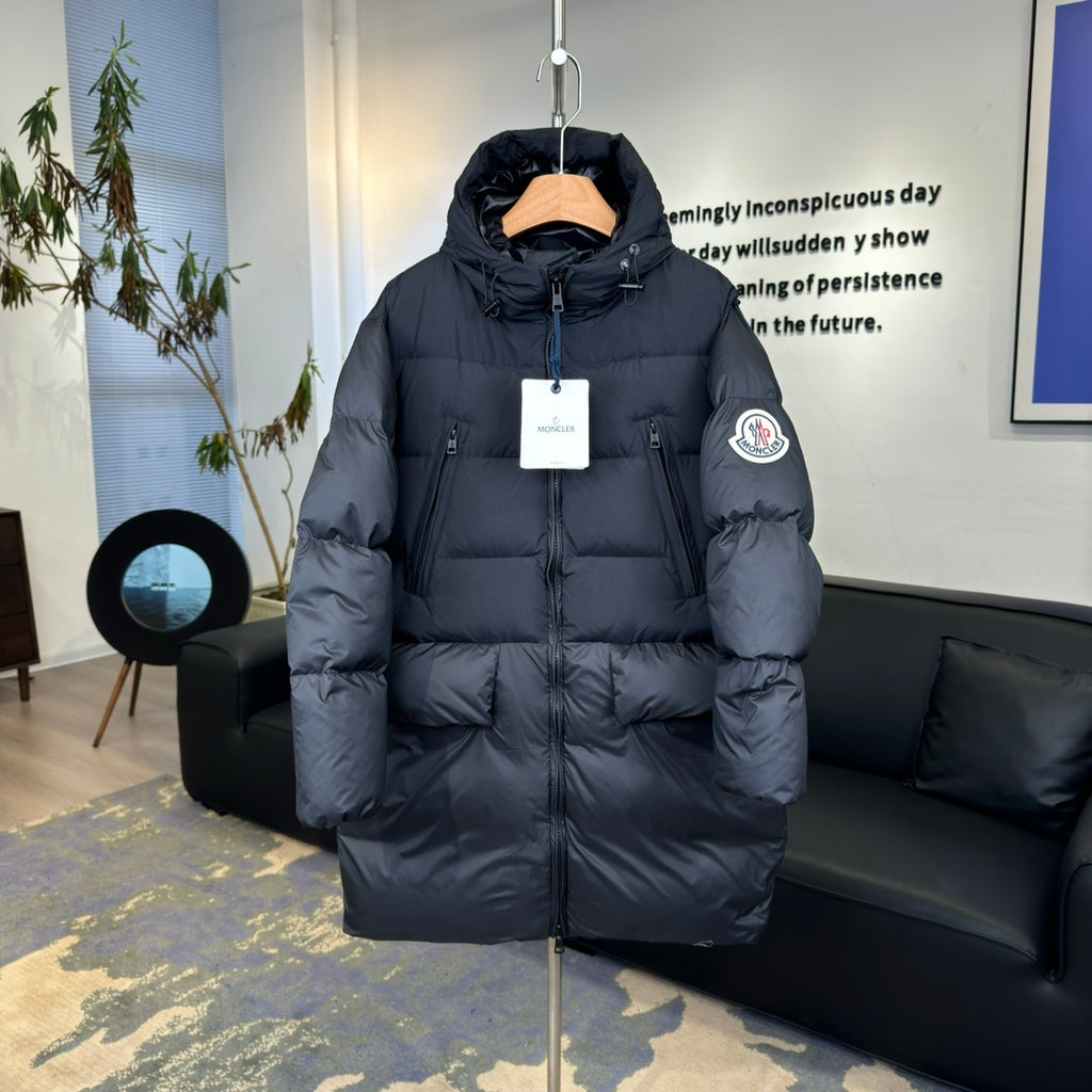Bosona Oversized Logo Longline Jacket