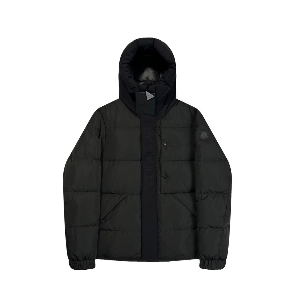 Black Warrior Hooded Puffer Jacket