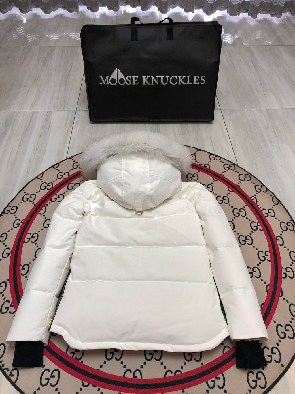 Moose Knuckles Women's Hooded Quilted Jacket - Style 05