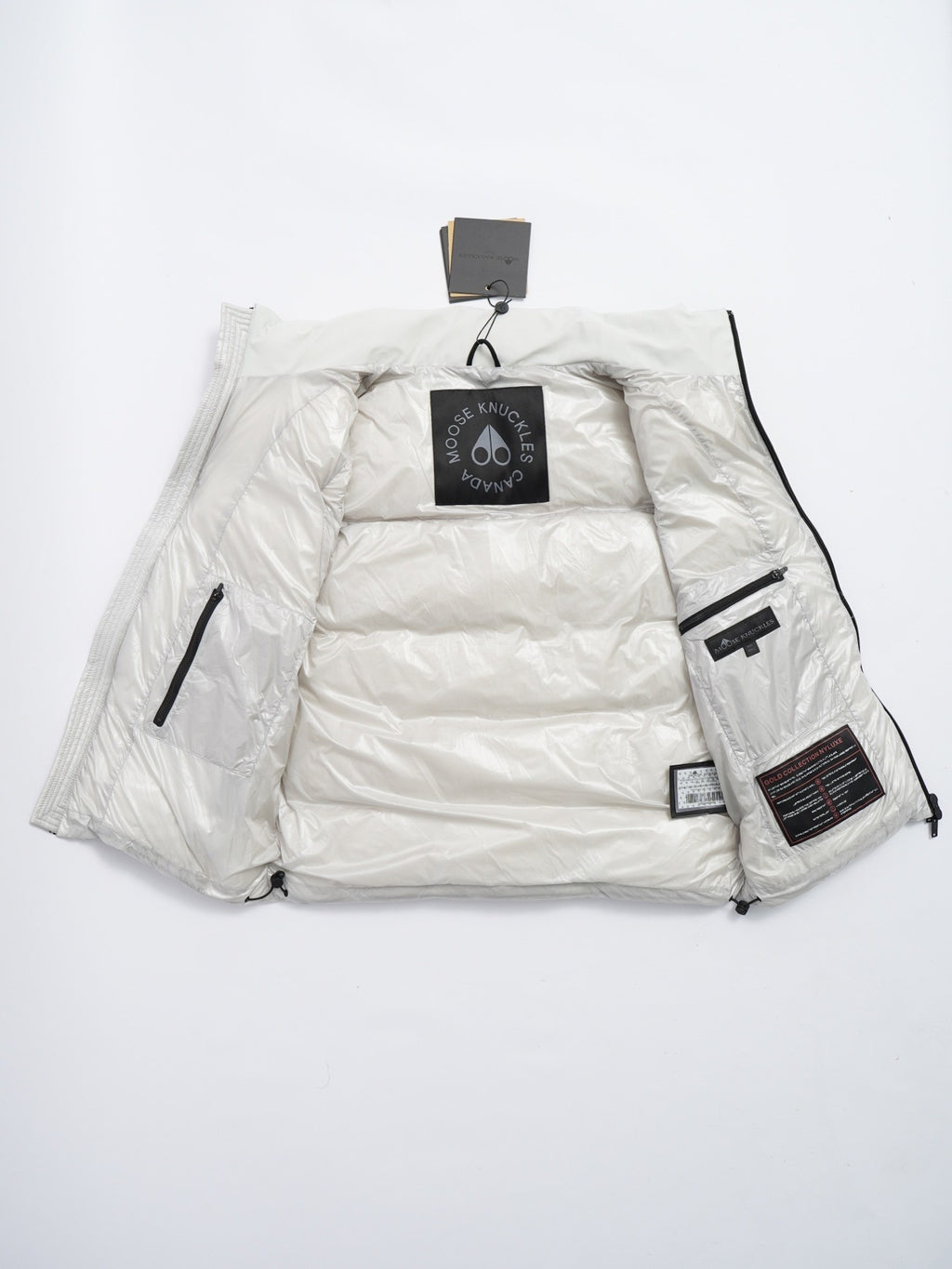 Moose Knuckles Unisex Stand-Collar Down Puffer Vest