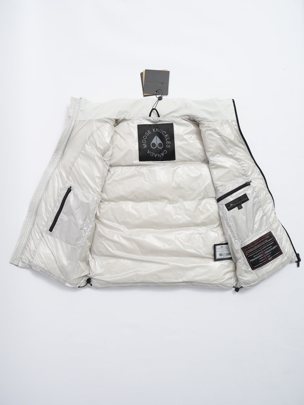 Moose Knuckles Unisex Stand-Collar Down Puffer Vest
