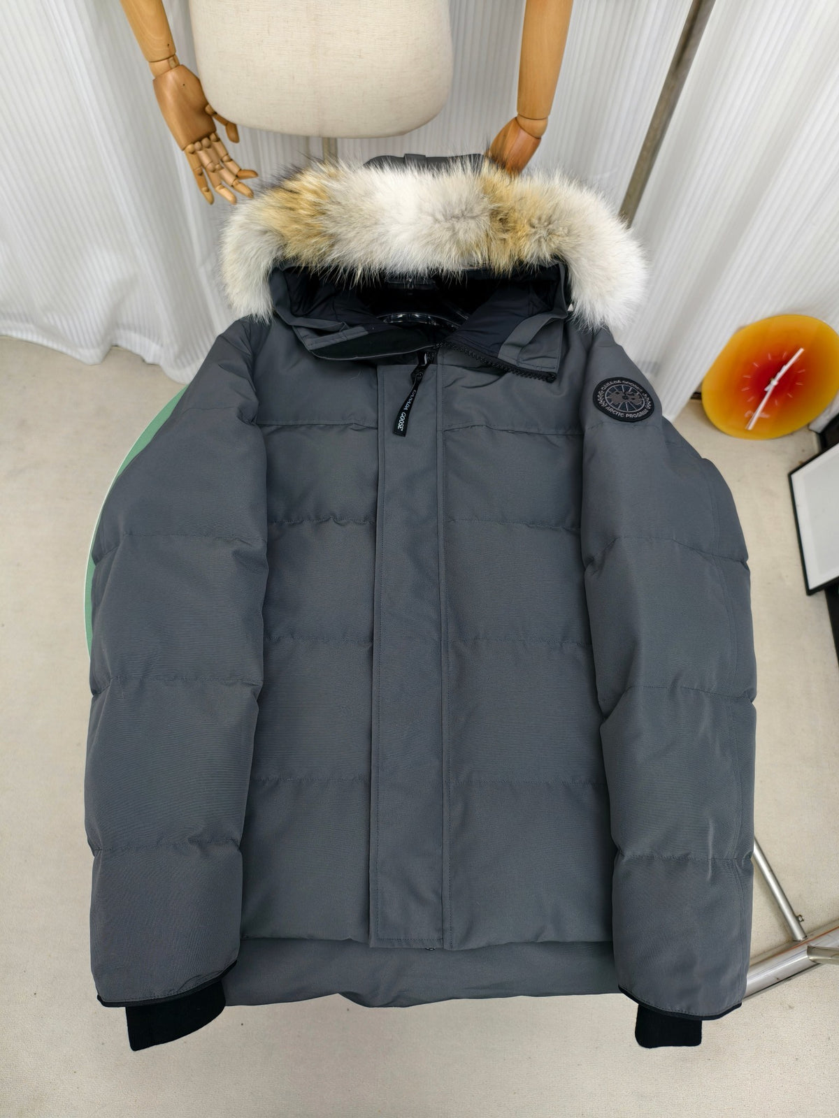 Canada Goose Wyndham Fur-Trim Hooded Down Jacket