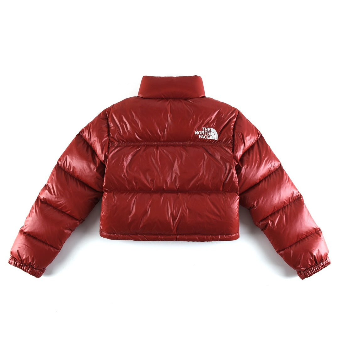 The North Face Glossy Cropped Puffer Jacket - Style 84
