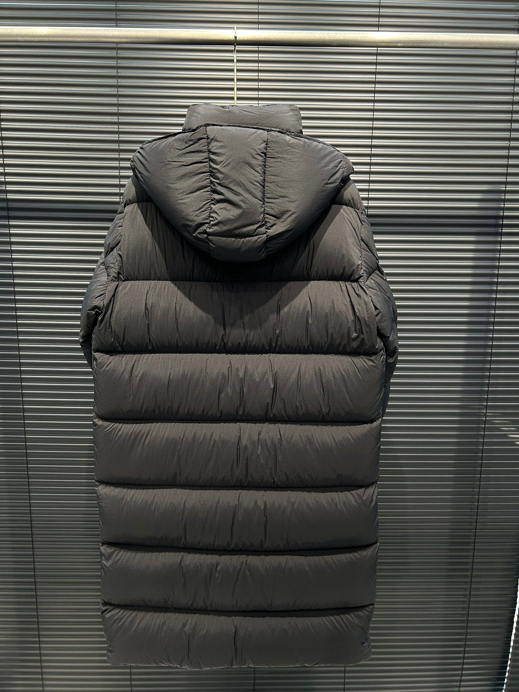 Moncler Maya Longline Matte-Finish Puffer Coat