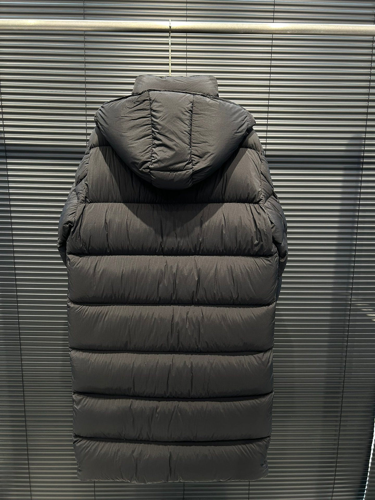 Moncler Maya Longline Matte-Finish Puffer Coat